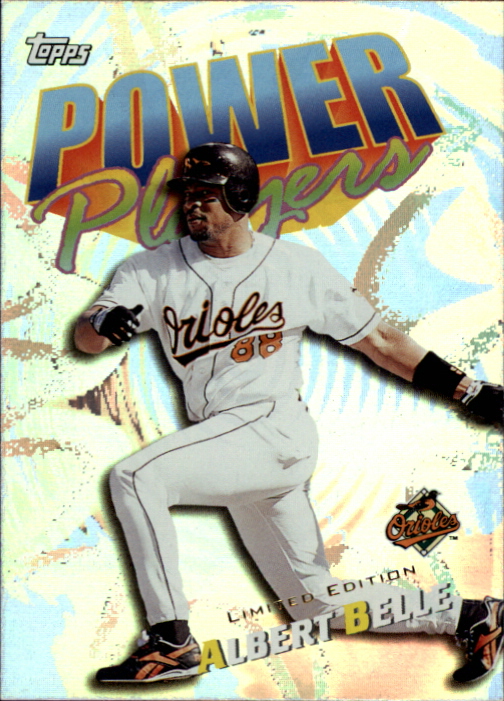 2000 Topps Limited Power Players #P12 Albert Belle