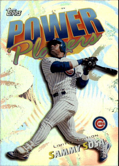 2000 Topps Limited Power Players #P16 Sammy Sosa