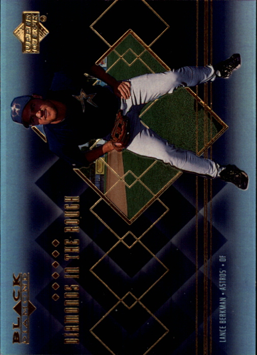 2000 Black Diamond Diamonds in the Rough #R7 Lance Berkman