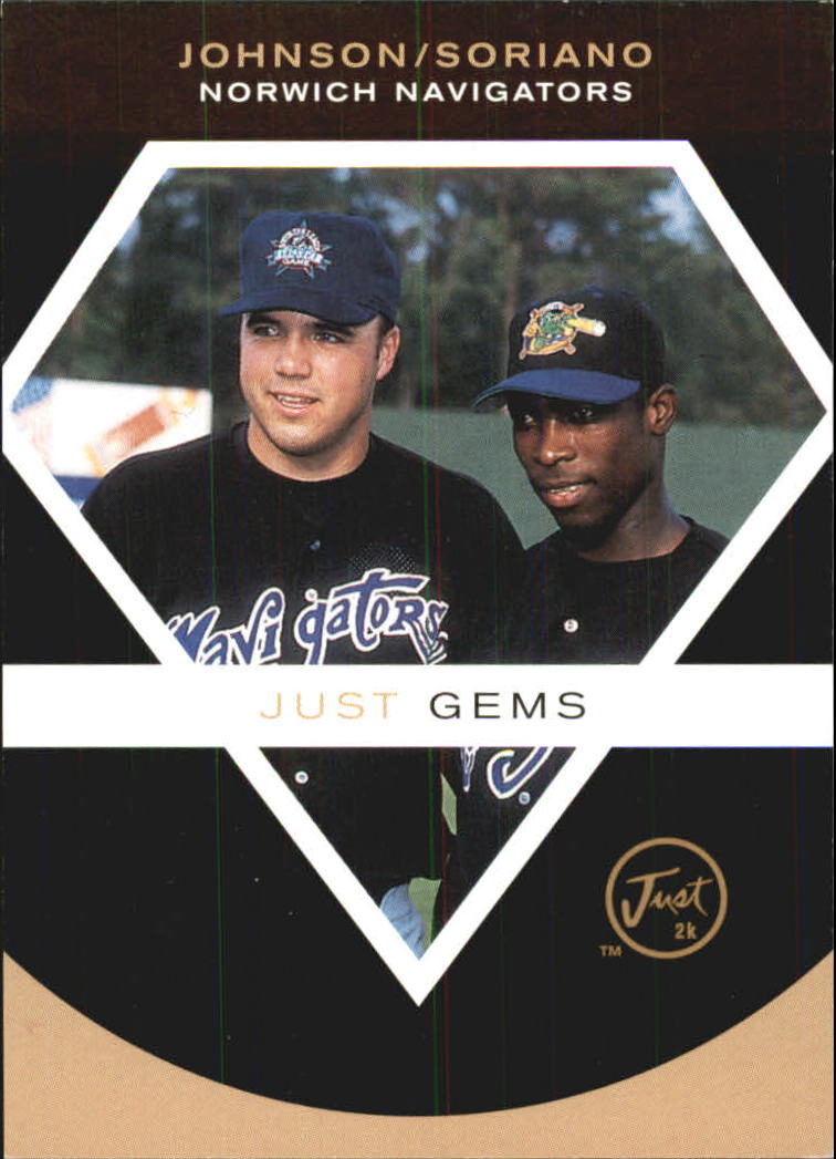 2000 Just Promos Imagine #NNO N.Johnson/A.Soriano Gems