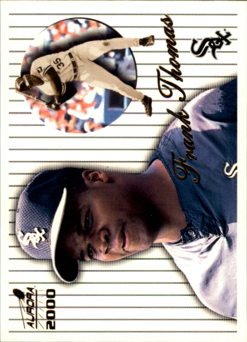 2000 Aurora Pinstripes #34 Frank Thomas