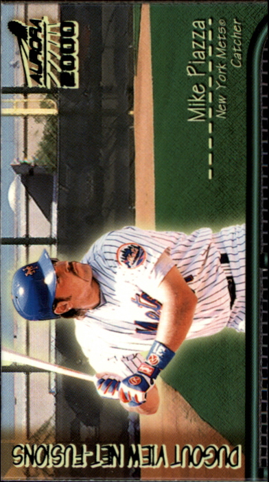 2000 Aurora Dugout View Net Fusions #13 Mike Piazza
