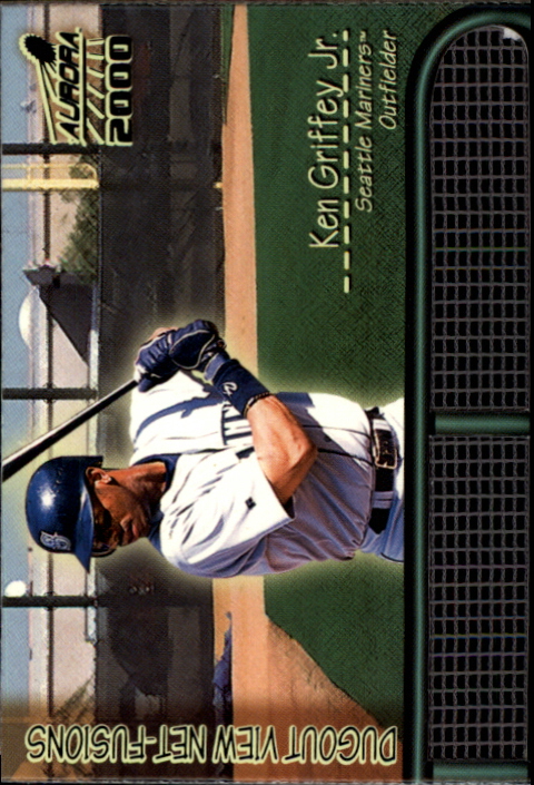 2000 Aurora Dugout View Net Fusions #18 Ken Griffey Jr.
