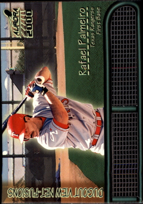 2000 Aurora Dugout View Net Fusions #20 Rafael Palmeiro