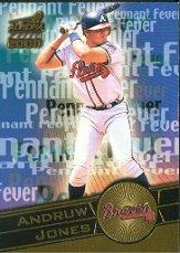 2000 Aurora Pennant Fever #1 Andruw Jones
