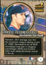 2000 Aurora Pennant Fever #5 Nomar Garciaparra back image