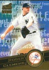 2000 Aurora Pennant Fever #12 Roger Clemens