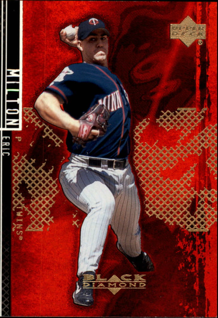 2000 Black Diamond Rookie Edition #33 Eric Milton