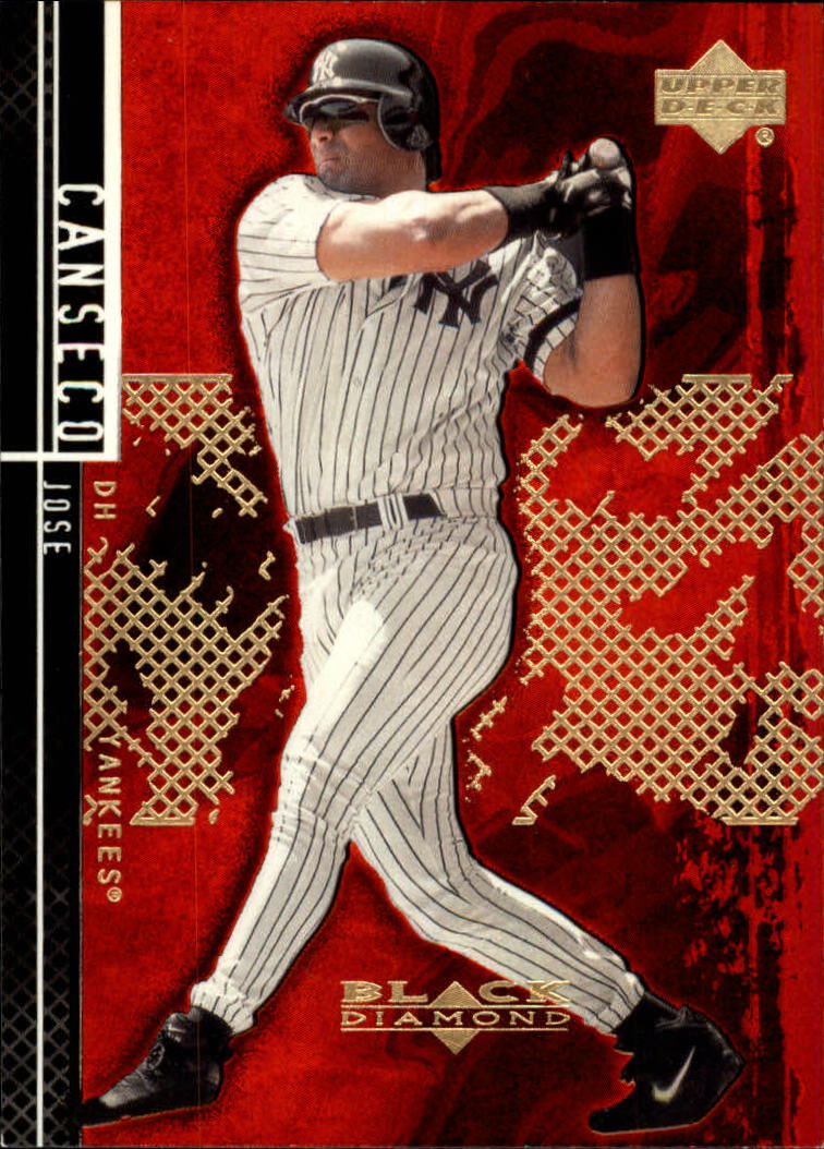 2000 Black Diamond Rookie Edition #42 Jose Canseco
