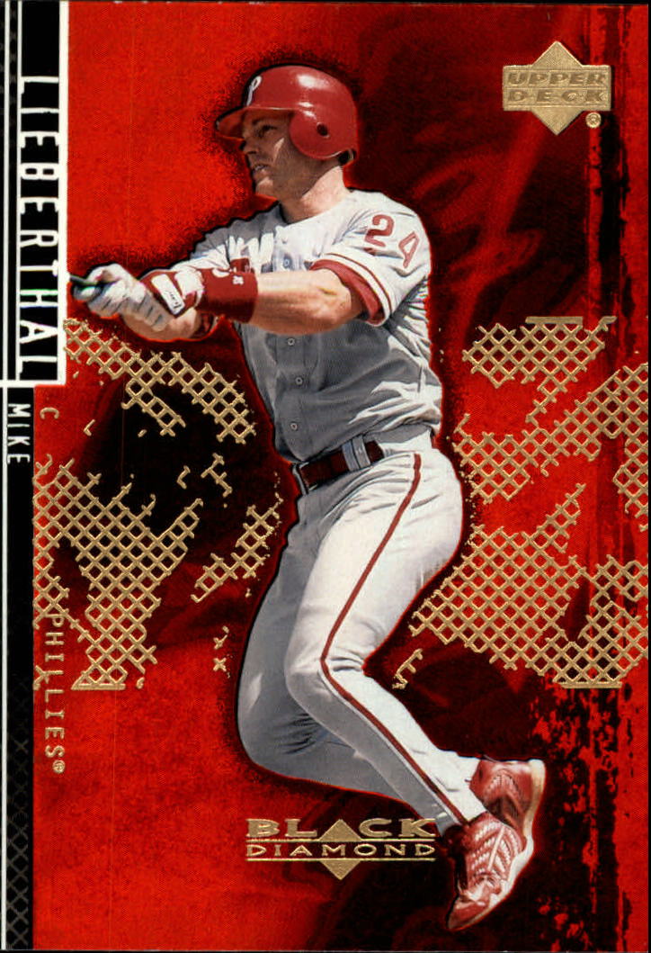 2000 Black Diamond Rookie Edition #80 Mike Lieberthal