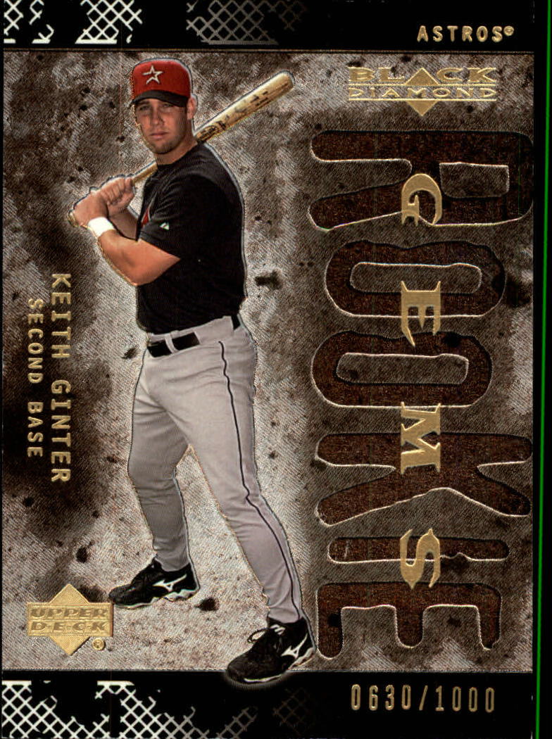 2000 Black Diamond Rookie Edition #92 Keith Ginter RC