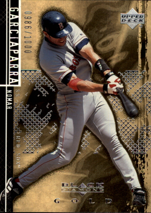 2000 Black Diamond Rookie Edition Gold #25 Nomar Garciaparra