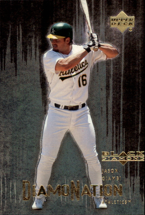 2000 Black Diamond Rookie Edition Diamonation #D3 Jason Giambi