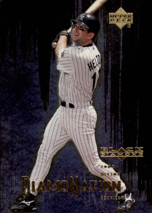 2000 Black Diamond Rookie Edition Diamonation #D4 Todd Helton