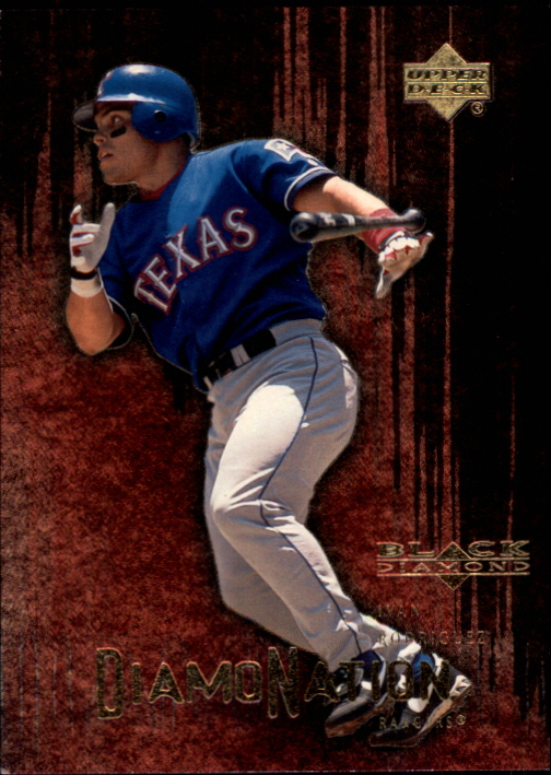 2000 Black Diamond Rookie Edition Diamonation #D9 Ivan Rodriguez