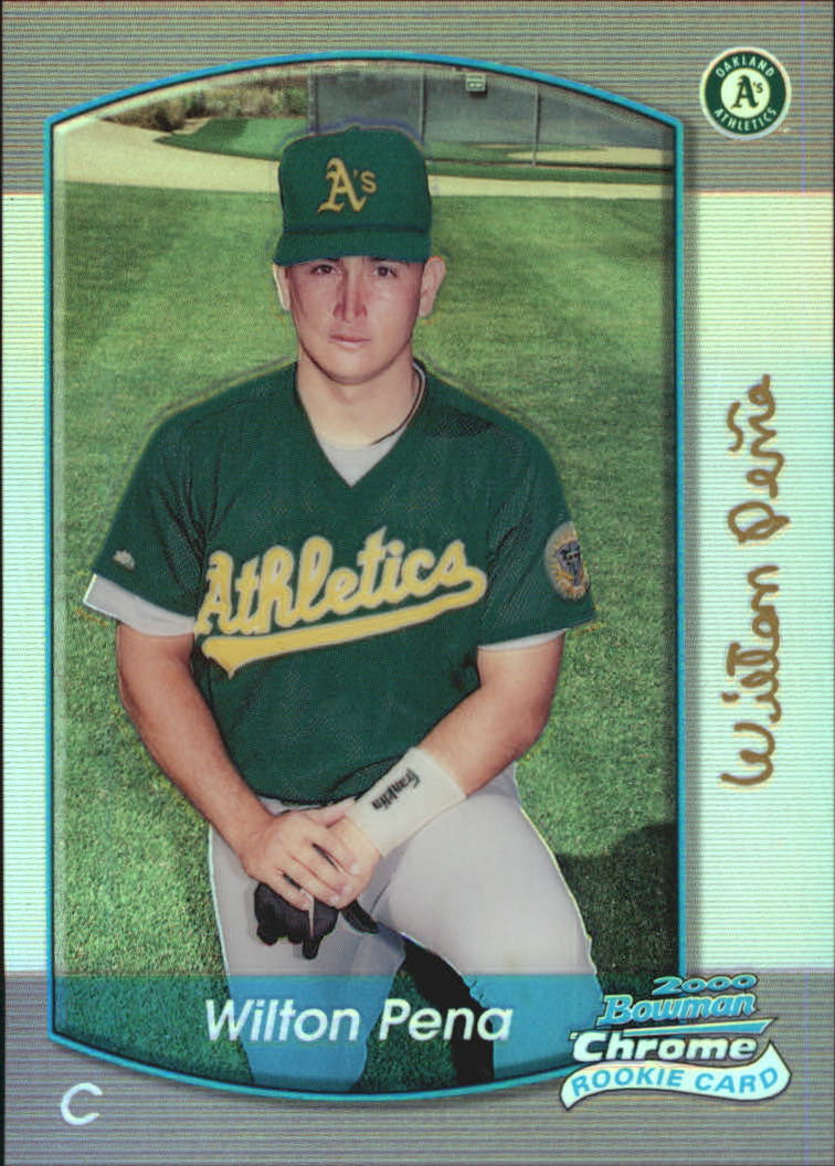 2000 Bowman Chrome Refractors #371 Wilton Pena