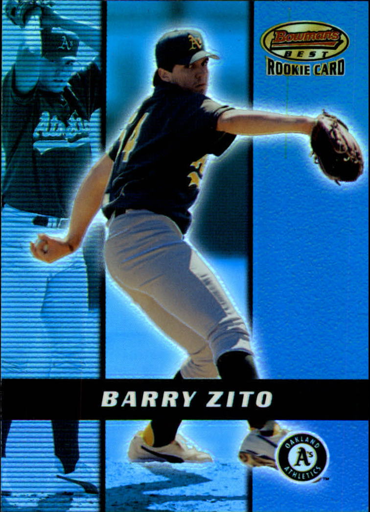 2000 Bowman's Best #155 Barry Zito RC
