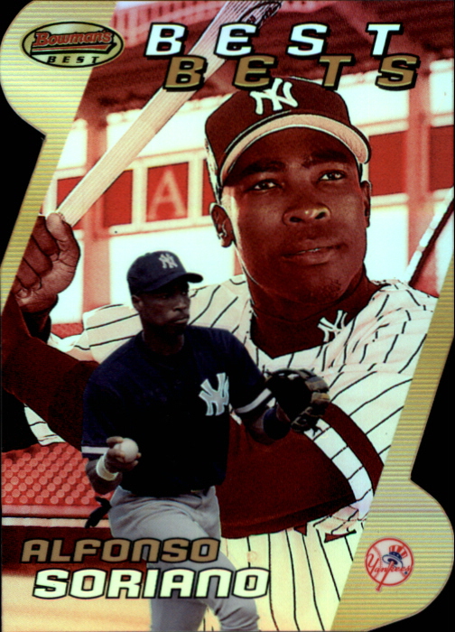 2000 Bowman's Best Bets #BBB2 Alfonso Soriano