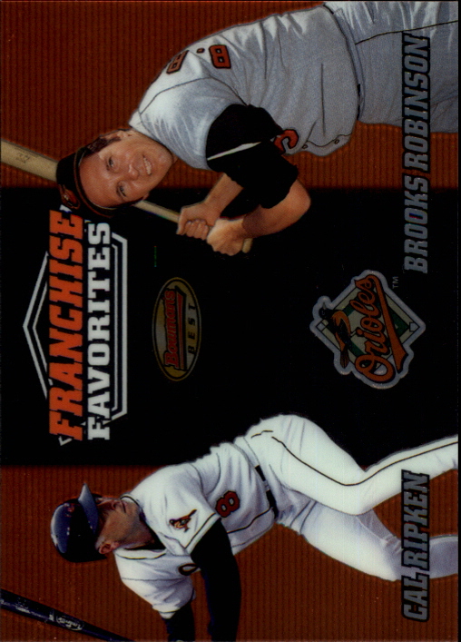 2000 Bowman's Best Franchise Favorites #FR2C C.Ripken/B.Robinson
