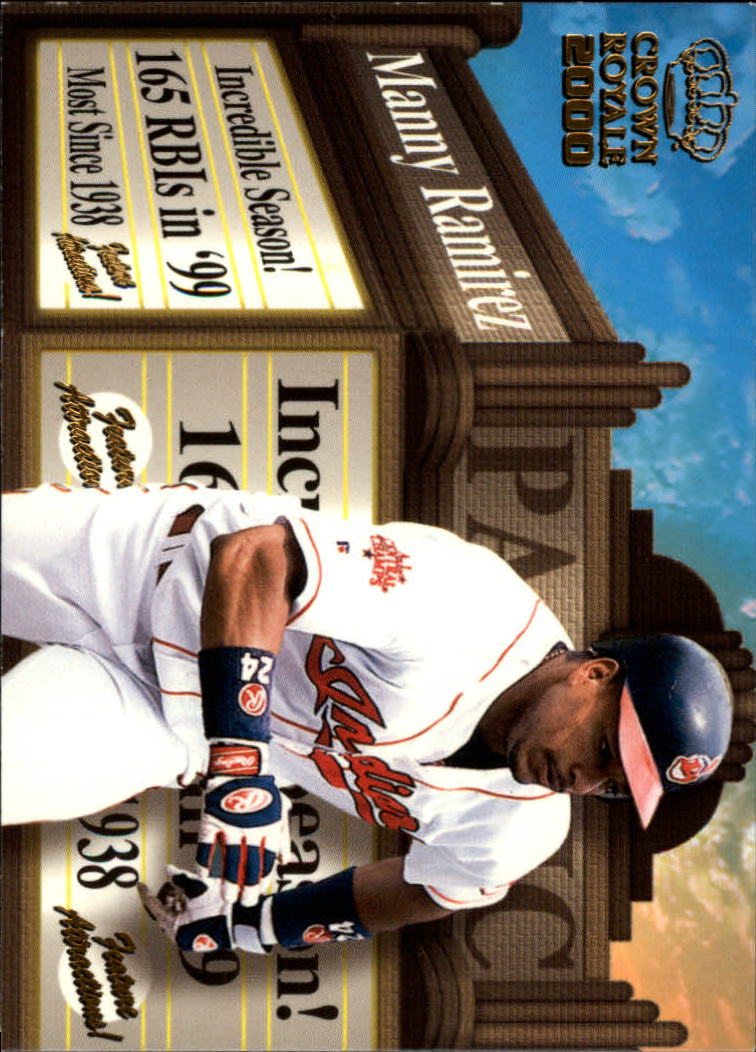 2000 Crown Royale Feature Attractions #10 Manny Ramirez