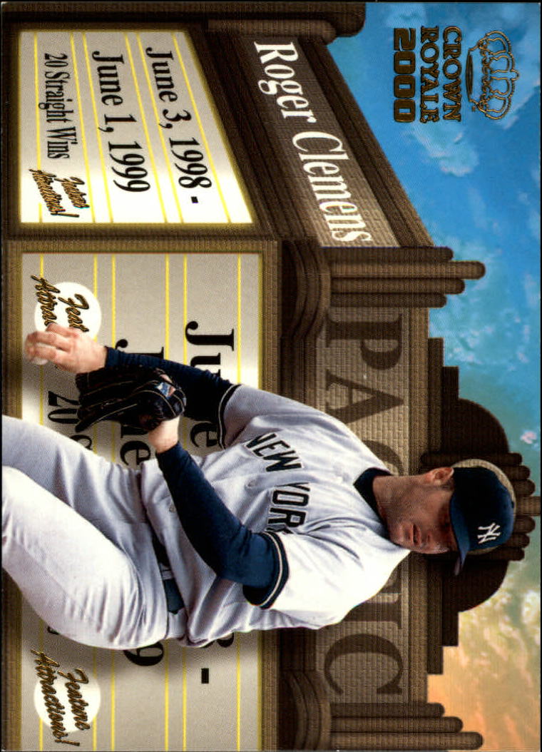 2000 Crown Royale Feature Attractions #18 Roger Clemens