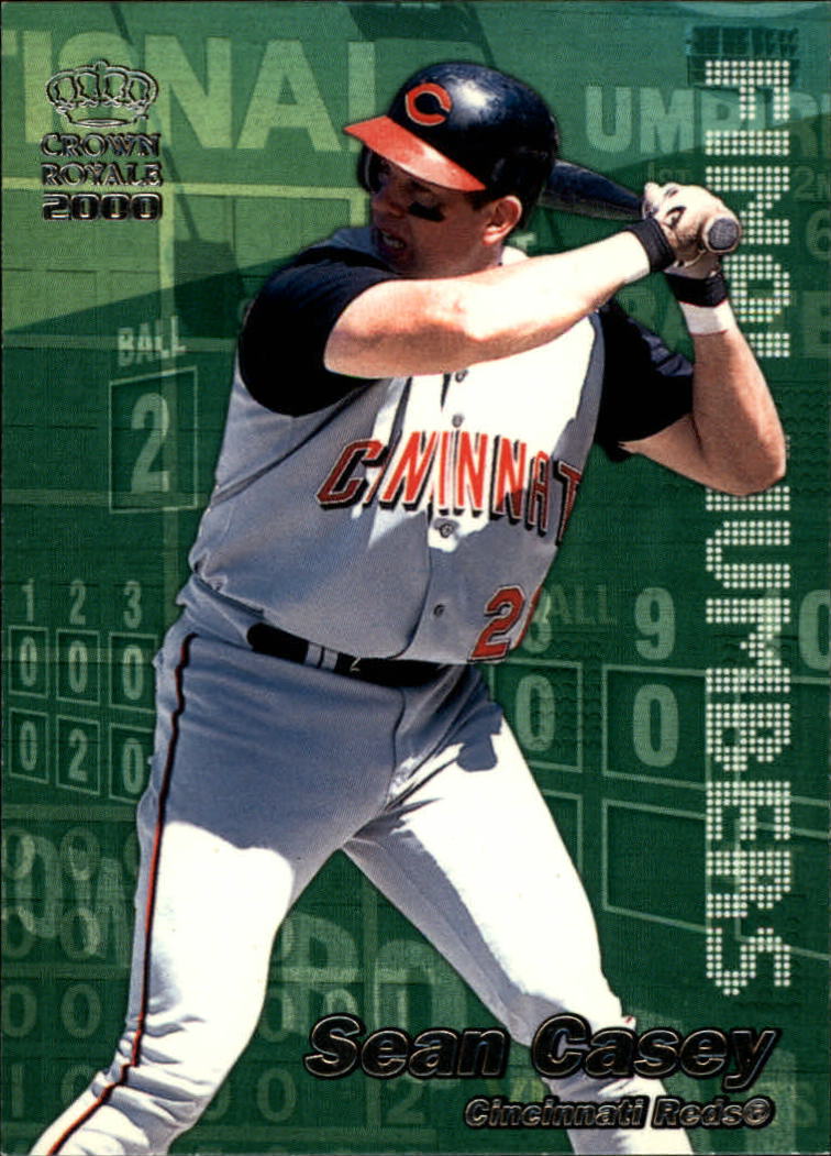 2000 Crown Royale Final Numbers #9 Sean Casey