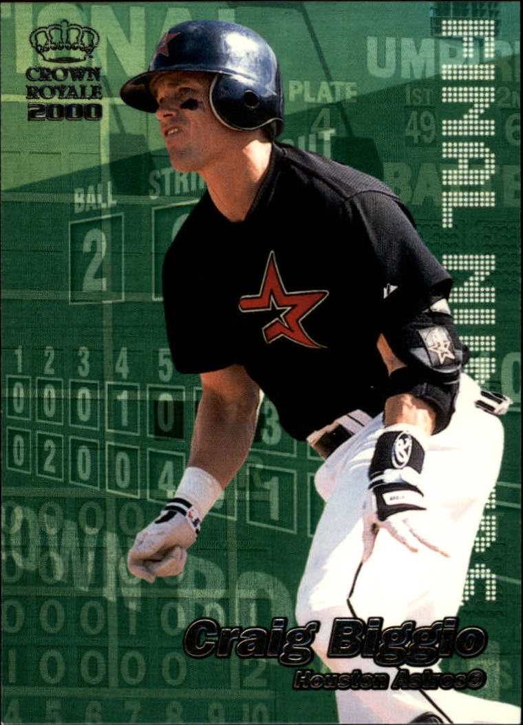 2000 Crown Royale Final Numbers #13 Craig Biggio