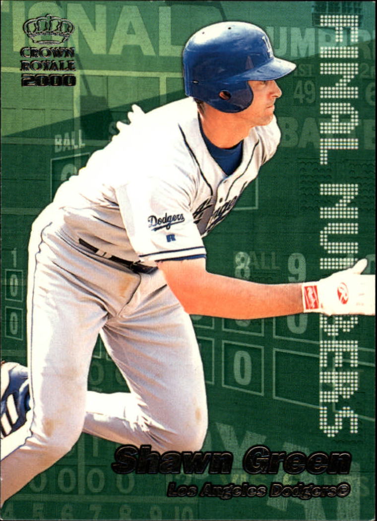 2000 Crown Royale Final Numbers #14 Shawn Green