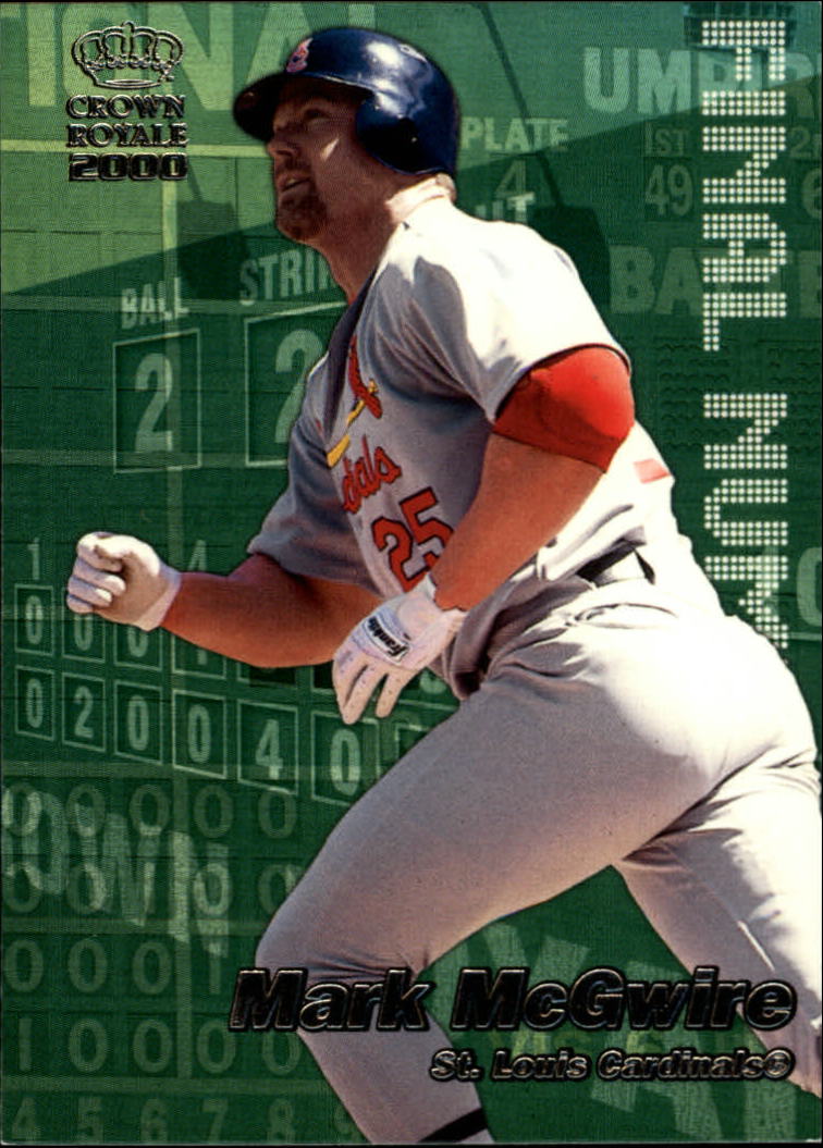 2000 Crown Royale Final Numbers #20 Mark McGwire