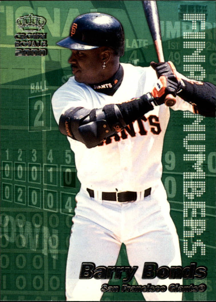 2000 Crown Royale Final Numbers #22 Barry Bonds