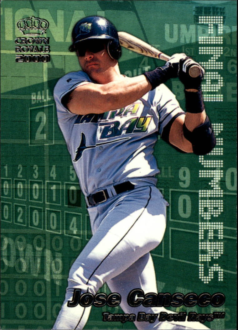 2000 Crown Royale Final Numbers #24 Jose Canseco