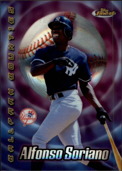 2000 Finest Ballpark Bounties #BB15 Alfonso Soriano