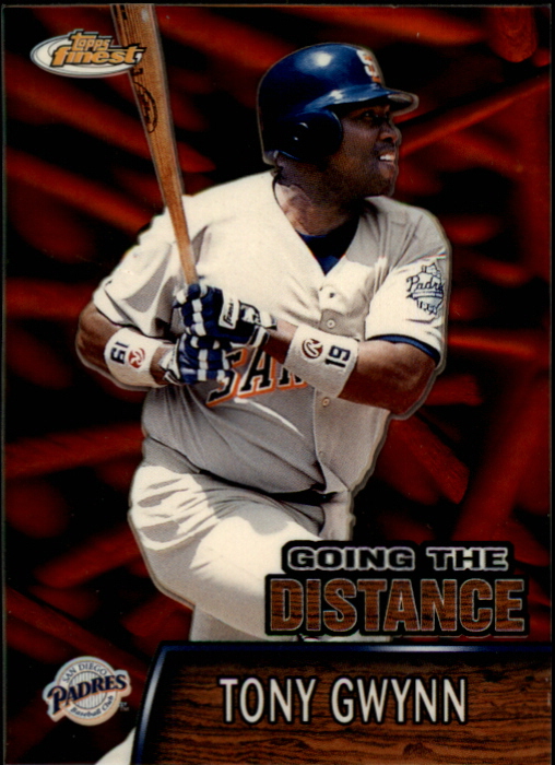 2000 Finest Going the Distance #GTD1 Tony Gwynn
