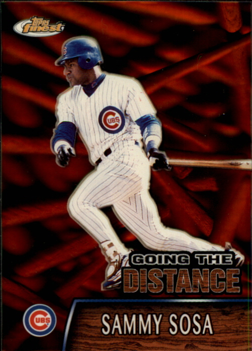2000 Finest Going the Distance #GTD6 Sammy Sosa