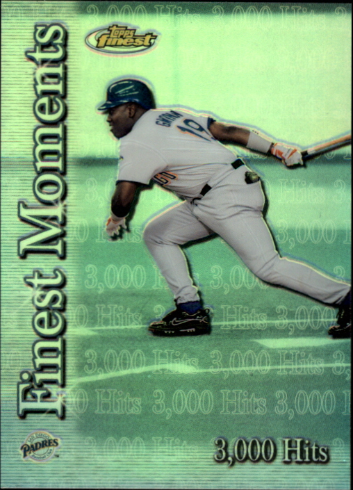 2000 Finest Moments Refractors #FM3 Tony Gwynn