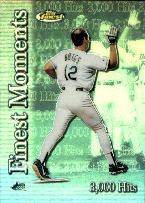 2000 Finest Moments Refractors #FM4 Wade Boggs