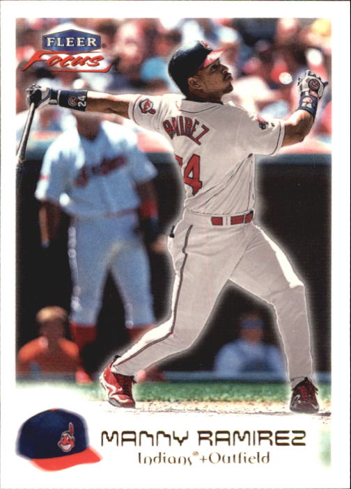 2000 Fleer Focus #90 Manny Ramirez