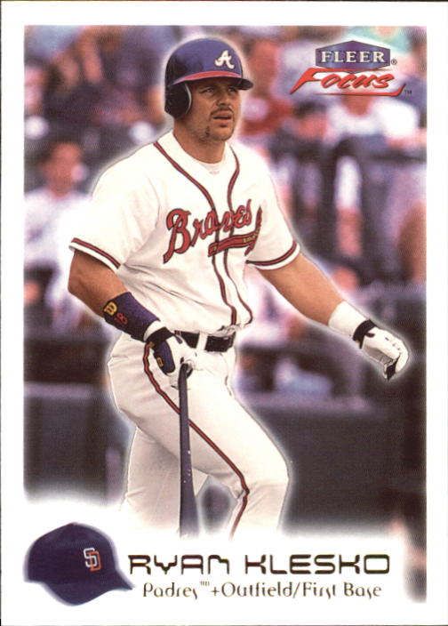 2000 Fleer Focus #166 Ryan Klesko