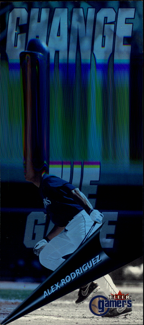 2000 Fleer Gamers Change the Game #CG1 Alex Rodriguez