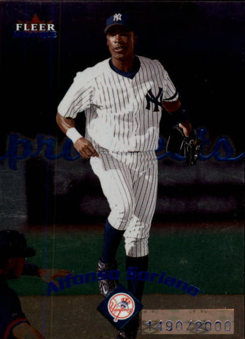 2000 Fleer Mystique #127 Alfonso Soriano PROS