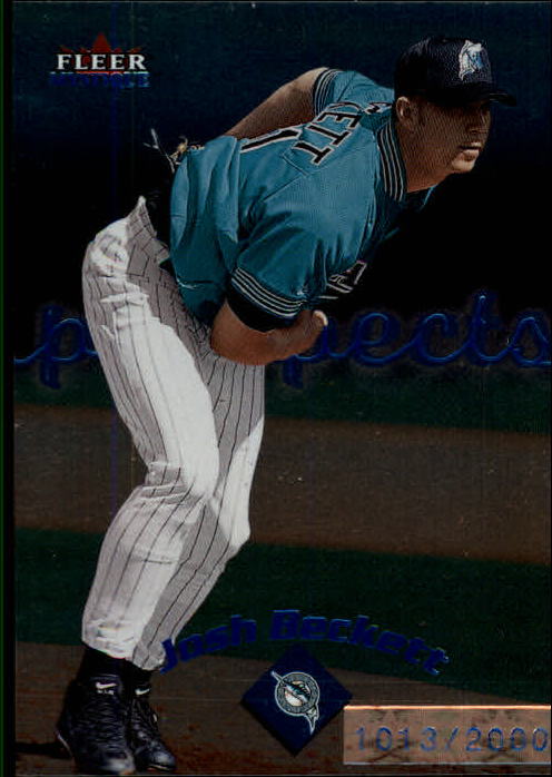 2000 Fleer Mystique #170 Josh Beckett PROS