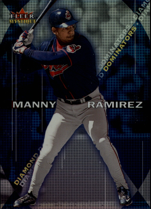 2000 Fleer Mystique Diamond Dominators #DD1 Manny Ramirez