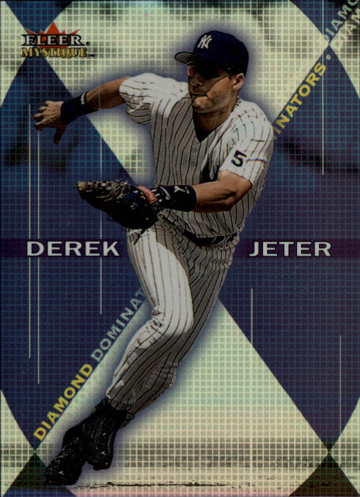 2000 Fleer Mystique Diamond Dominators #DD9 Derek Jeter