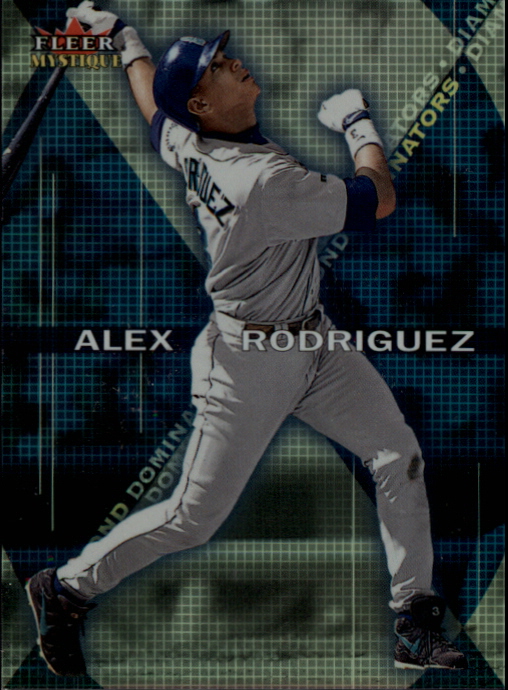 2000 Fleer Mystique Diamond Dominators #DD10 Alex Rodriguez