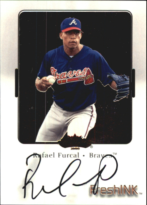 2000 Fleer Showcase Fresh Ink #13 Rafael Furcal