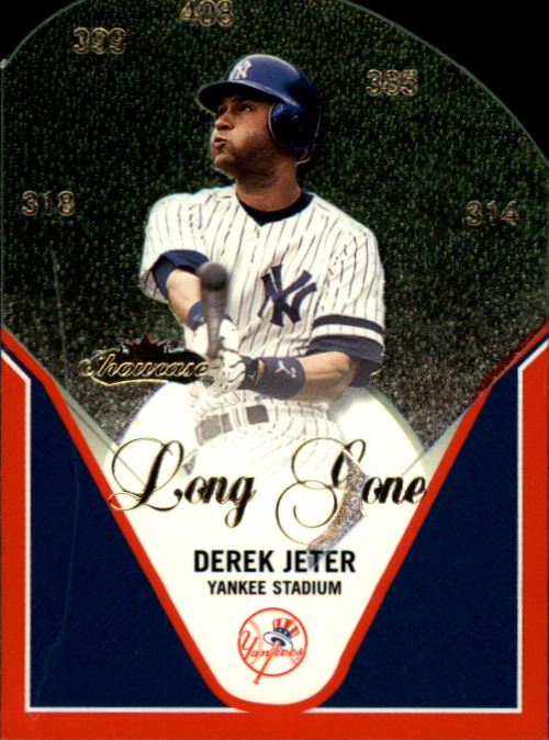 2000 Fleer Showcase Long Gone #LG2 Derek Jeter
