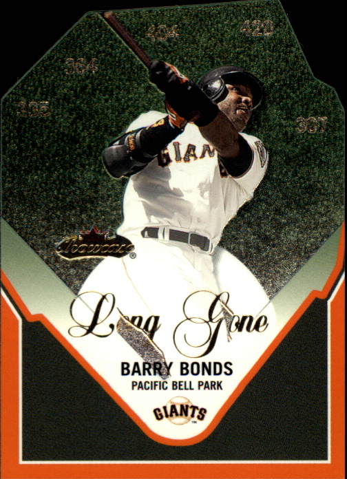 2000 Fleer Showcase Long Gone #LG6 Barry Bonds
