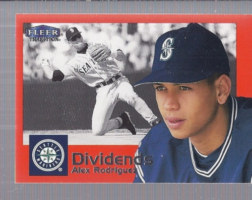 2000 Fleer Tradition Dividends #D1 Alex Rodriguez
