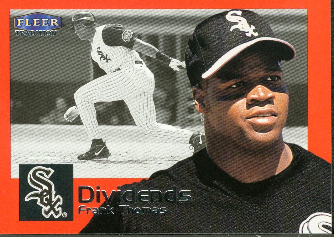 2000 Fleer Tradition Dividends #D6 Frank Thomas