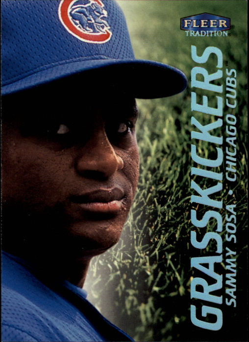 2000 Fleer Tradition Grasskickers #GK13 Sammy Sosa